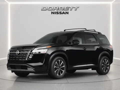 Black 2026 Nissan Pathfinder Rock Creek for sale in Terre Haute, IN