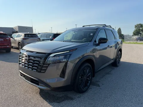 Gray 2026 Nissan Pathfinder SL for sale in Terre Haute, IN