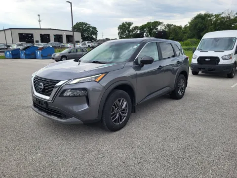 Gray 2023 Nissan Rogue S for sale in Terre Haute, IN