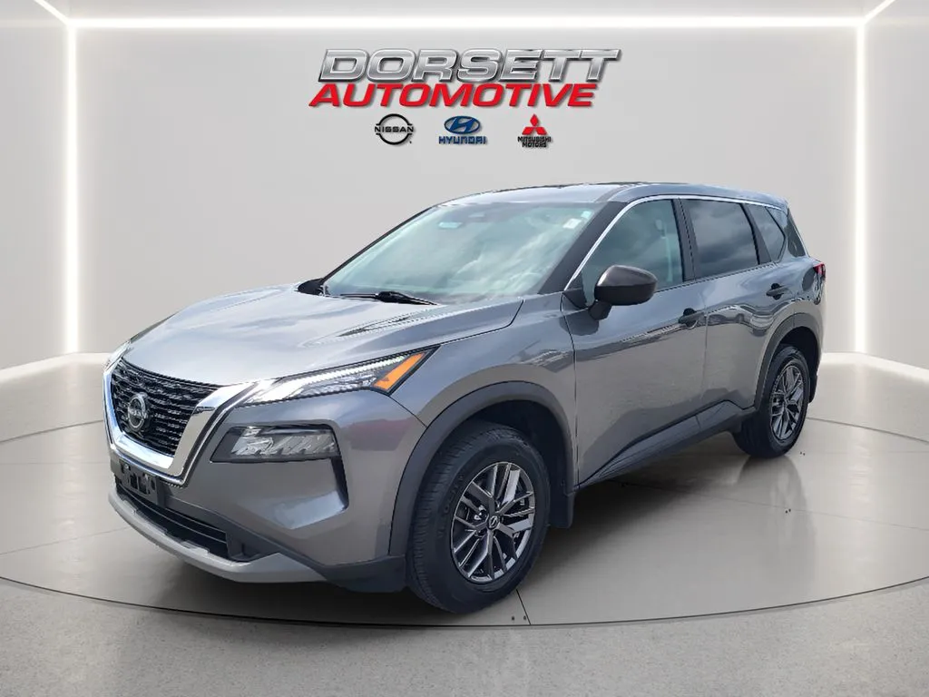 Gray 2023 Nissan Rogue S for sale in Terre Haute, IN