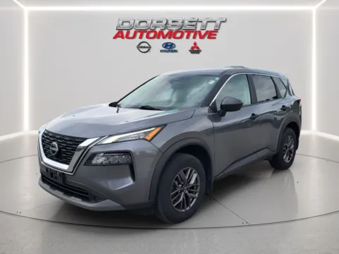 Gray 2023 Nissan Rogue S for sale in Terre Haute, IN