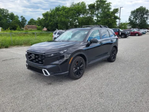 Black 2024 Honda CR-V Hybrid Sport Touring for sale in Terre Haute, IN