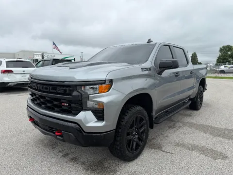 Gray 2024 Chevrolet Silverado 1500 Custom Trail Boss for sale in Terre Haute, IN