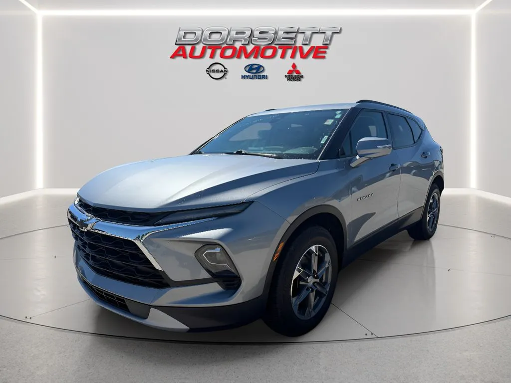 Gray 2023 Chevrolet Blazer LT for sale in Terre Haute, IN