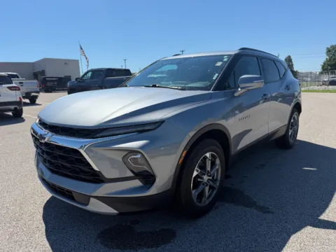 Gray 2023 Chevrolet Blazer LT for sale in Terre Haute, IN