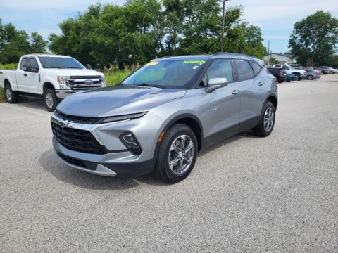 Gray 2023 Chevrolet Blazer LT for sale in Terre Haute, IN