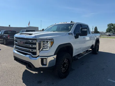 White 2021 GMC Sierra 2500 SLE for sale in Terre Haute, IN