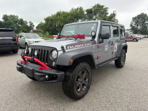 Silver 2018 Jeep Wrangler Rubicon Recon for sale in Terre Haute, IN