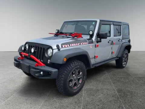 Silver 2018 Jeep Wrangler Rubicon Recon for sale in Terre Haute, IN
