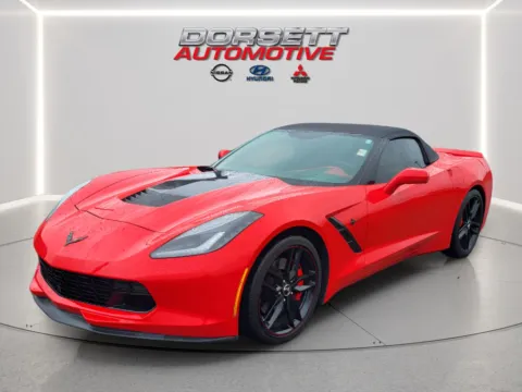 Red 2015 Chevrolet Corvette Z51 3LT for sale in Terre Haute, IN