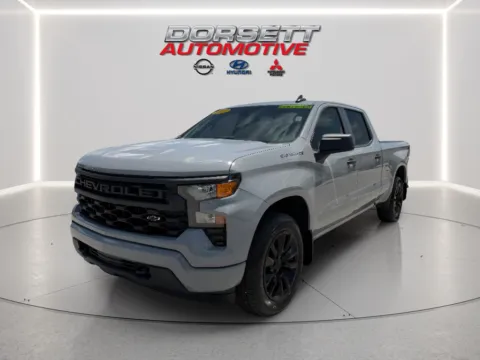 Gray 2024 Chevrolet Silverado 1500 Custom for sale in Terre Haute, IN