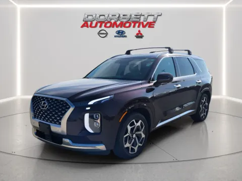 Red 2022 Hyundai Palisade Calligraphy for sale in Terre Haute, IN