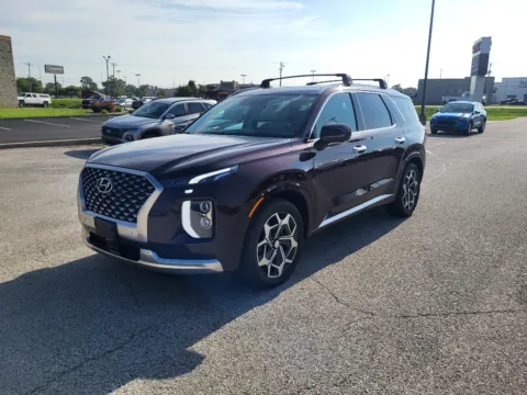 Red 2022 Hyundai Palisade Calligraphy for sale in Terre Haute, IN