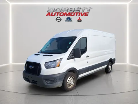 White 2024 Ford Transit Van EL T-250 Med Roof Slide for sale in Terre Haute, IN