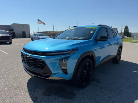 Blue 2025 Chevrolet Trax ACTIV for sale in Terre Haute, IN