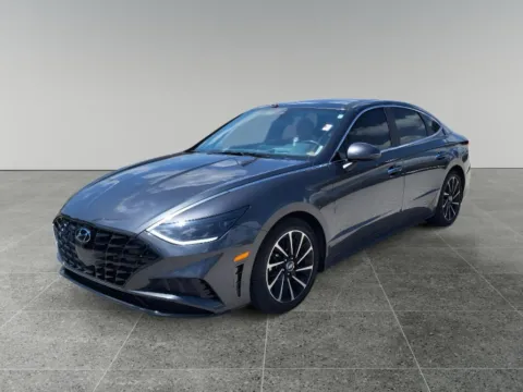 Gray 2021 Hyundai Sonata Limited for sale in Terre Haute, IN
