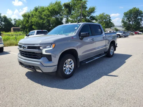 Gray 2024 Chevrolet Silverado 1500 RST for sale in Terre Haute, IN