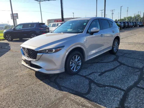 Gray 2025 Mazda CX-5 2.5 S Preferred Package for sale in Terre Haute, IN