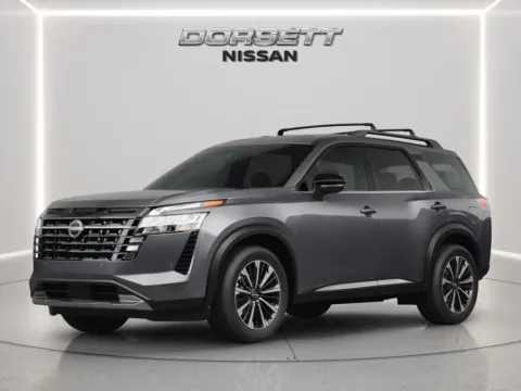 Gray 2026 Nissan Pathfinder Platinum for sale in Terre Haute, IN