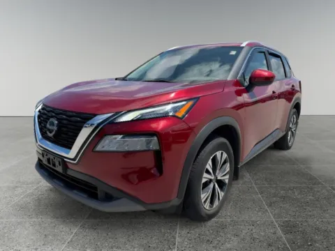 Red 2023 Nissan Rogue SV for sale in Terre Haute, IN