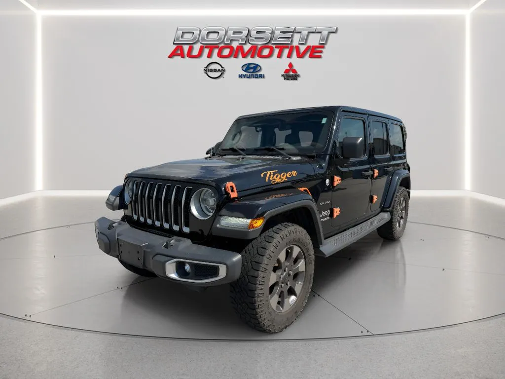 Black 2018 Jeep Wrangler Sahara for sale in Terre Haute, IN