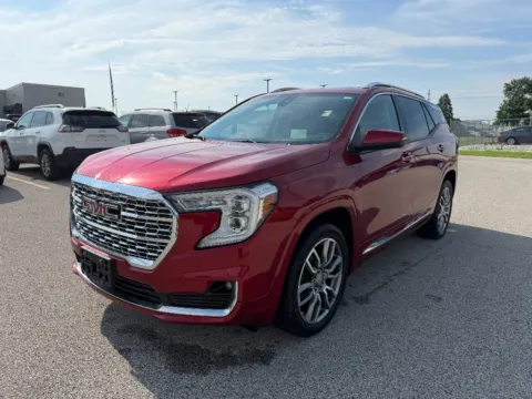 Red 2022 GMC Terrain Denali for sale in Terre Haute, IN