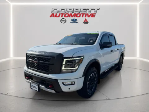 White 2021 Nissan Titan PRO-4X for sale in Terre Haute, IN