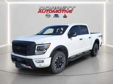 White 2021 Nissan Titan PRO-4X for sale in Terre Haute, IN