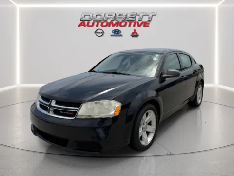 Black 2013 Dodge Avenger SE for sale in Terre Haute, IN
