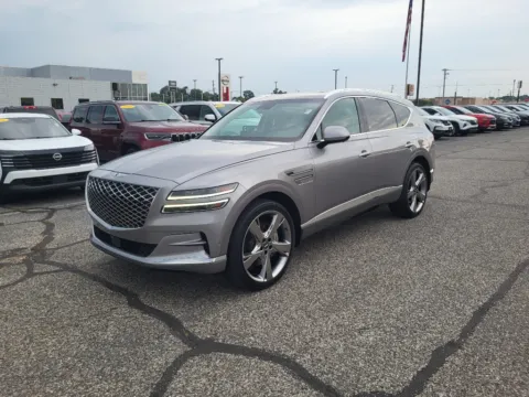 Silver 2021 Genesis GV80 3.5T (A8) for sale in Terre Haute, IN