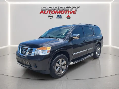 Black 2014 Nissan Armada Platinum for sale in Terre Haute, IN