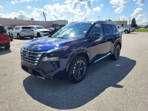 Blue 2026 Nissan Rogue Platinum for sale in Terre Haute, IN