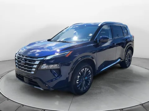Blue 2026 Nissan Rogue Platinum for sale in Terre Haute, IN