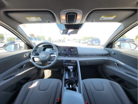 Photos of 2025 Hyundai Elantra Hybrid Blue for sale in Terre Haute, IN at Dorsett Nissan