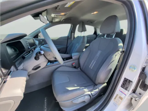 Another view of 2025 Hyundai Elantra Hybrid Blue for sale in Terre Haute, IN at Dorsett Nissan