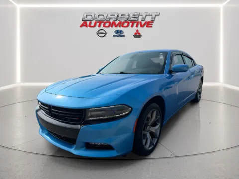 Blue 2016 Dodge Charger SXT for sale in Terre Haute, IN