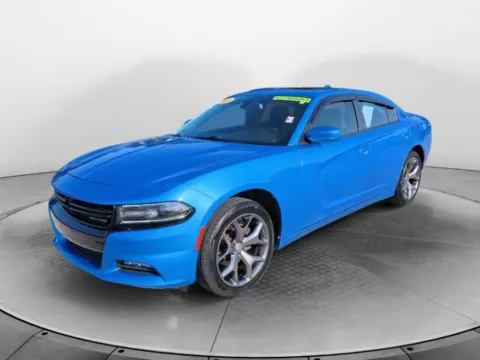 Blue 2016 Dodge Charger SXT for sale in Terre Haute, IN