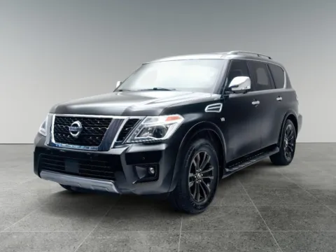 Black 2020 Nissan Armada Platinum for sale in Terre Haute, IN