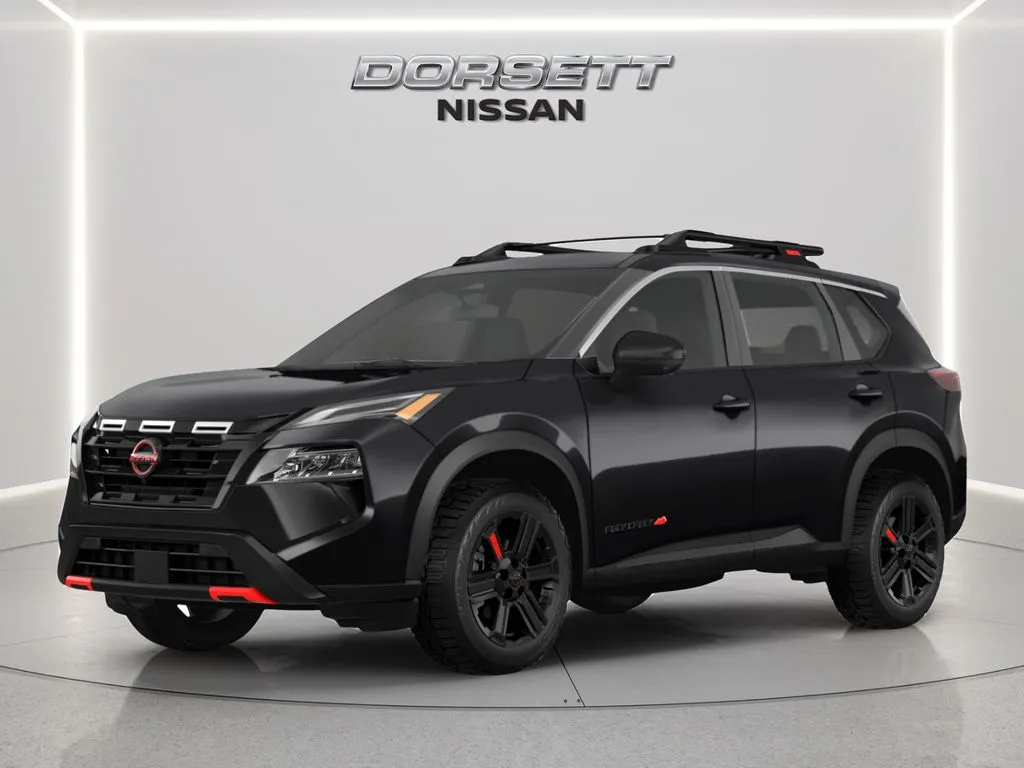 Black 2026 Nissan Rogue Rock Creek for sale in Terre Haute, IN