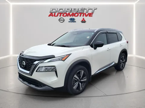 White 2021 Nissan Rogue SL for sale in Terre Haute, IN