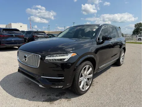 Black 2016 Volvo XC90 T6; 7-seat T6 Inscription for sale in Terre Haute, IN