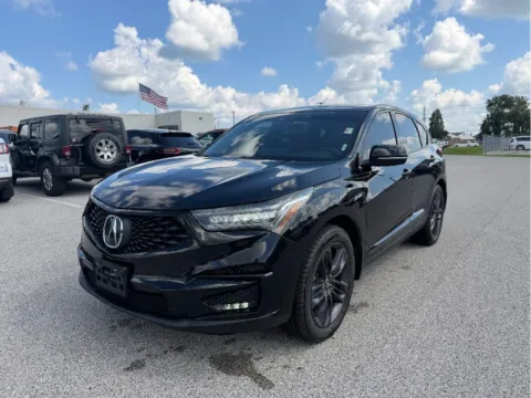 Black 2021 Acura RDX w/A-Spec Package for sale in Terre Haute, IN
