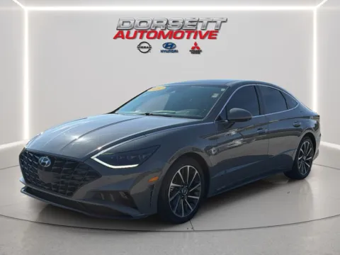 Gray 2021 Hyundai Sonata Limited for sale in Terre Haute, IN