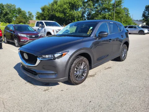 Gray 2021 Mazda CX-5 Touring for sale in Terre Haute, IN