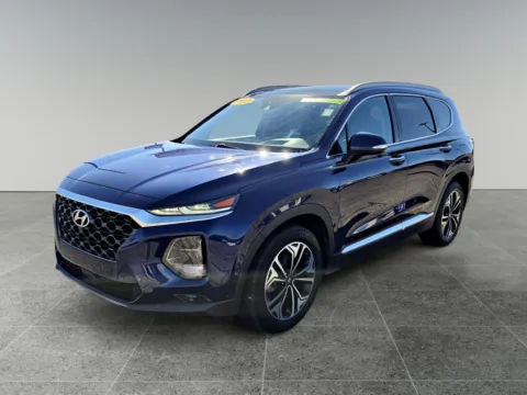 Blue 2019 Hyundai Santa Fe Ultimate for sale in Terre Haute, IN