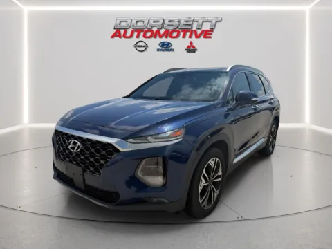 Blue 2019 Hyundai Santa Fe Ultimate for sale in Terre Haute, IN