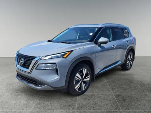 Gray 2023 Nissan Rogue SL for sale in Terre Haute, IN