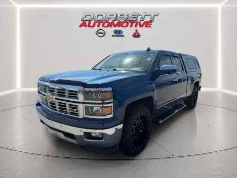 Blue 2015 Chevrolet Silverado 1500 LTZ for sale in Terre Haute, IN