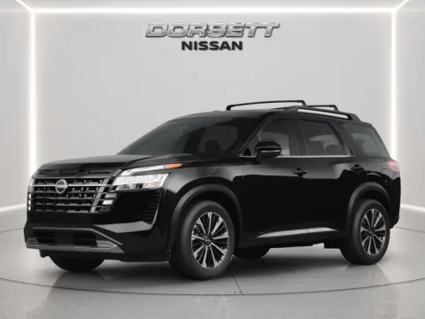 Black 2026 Nissan Pathfinder Platinum for sale in Terre Haute, IN