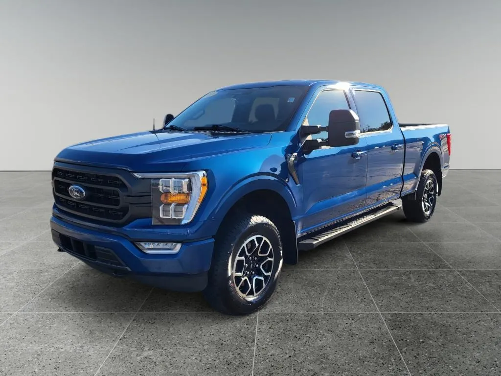 Blue 2023 Ford F-150 XLT for sale in Terre Haute, IN